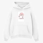 Толстовка худи оверсайз