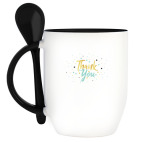 Кружка с ложкой