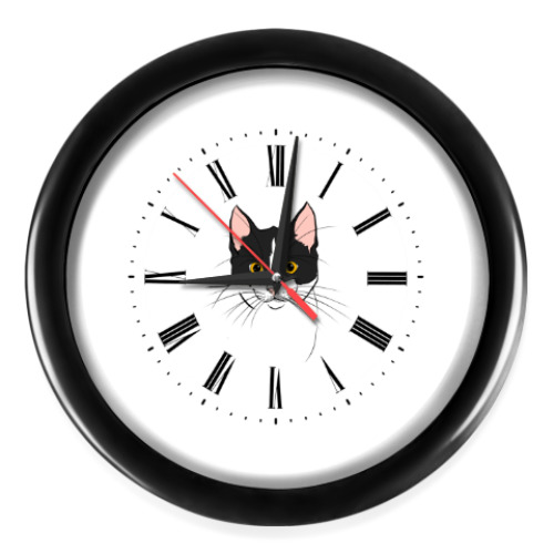 Настенные часы с принтом 'Машенька'