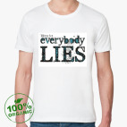 Мужская футболка органик