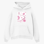 Толстовка худи оверсайз