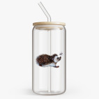 Банка с бамбуковой крышкой