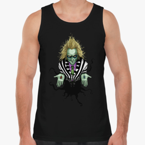 Майка с принтом Битлджус