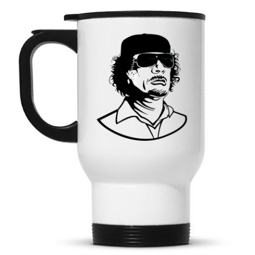 Кружка-термос с принтом Kaddafi