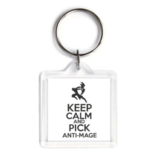 Брелок с принтом Pick anti-mage