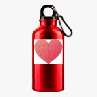 Металлическая бутылка 400 мл UV-DTF