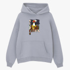 Толстовка худи оверсайз