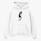 Толстовка худи оверсайз