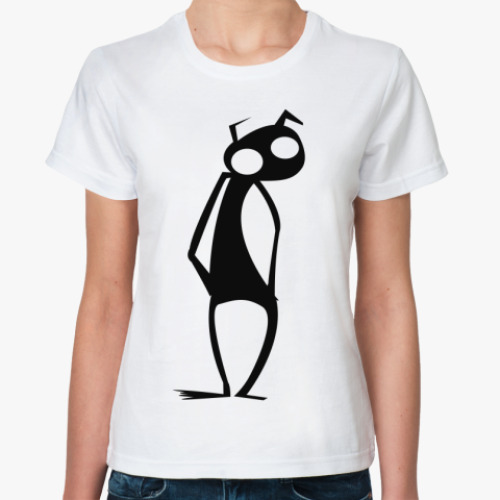 Классическая футболка с принтом Dead Animals / Rabbit Skilet