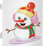 Снеговик Сноубордист