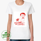 Женская футболка органик