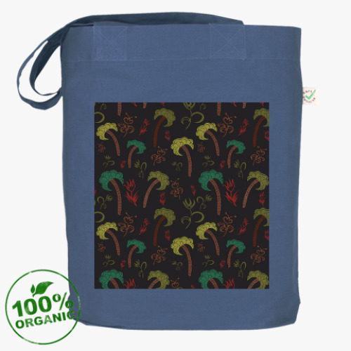 Сумка шоппер с принтом Пальмы