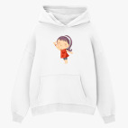 Толстовка худи оверсайз