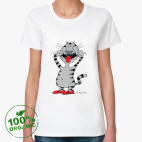 Женская футболка органик