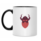 Кружка двухцветная