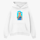 Толстовка худи оверсайз