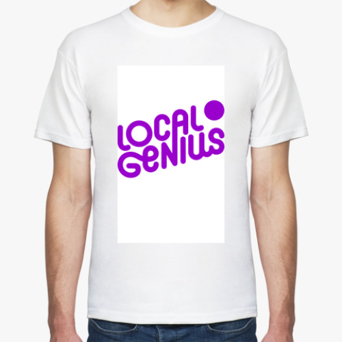 Футболка с принтом Local Genius