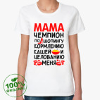 Женская футболка органик