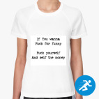 Женская спортивная футболка