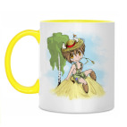 Двухцветная кружка Телец