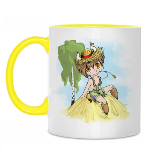 Кружка с принтом Телец