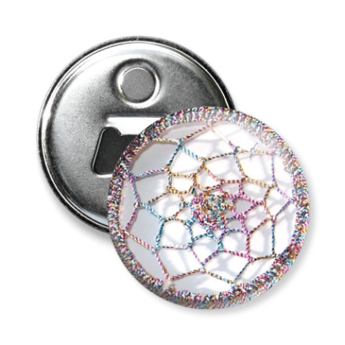 Магнит-открывашка с принтом Ловец снов