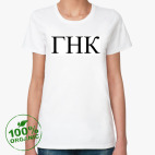 Женская футболка органик