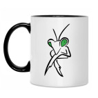 Кружка двухцветная