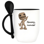 Кружка с ложкой