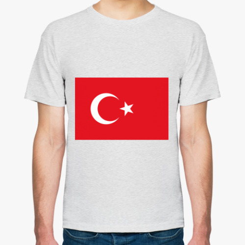 Футболка с принтом Флаг Турции