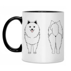 Кружка двухцветная