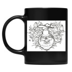 Кружка цветная UV-DTF