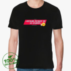 Мужская футболка органик