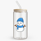 Банка с бамбуковой крышкой