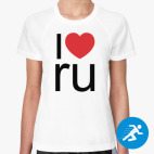 Женская спортивная футболка