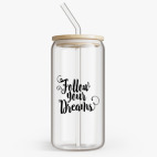 Банка с бамбуковой крышкой