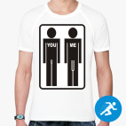 Мужская спортивная футболка