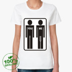 Женская футболка органик