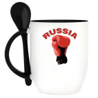 Кружка с ложкой