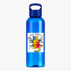 Прозрачная спортивная бутылка