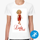 Женская спортивная футболка