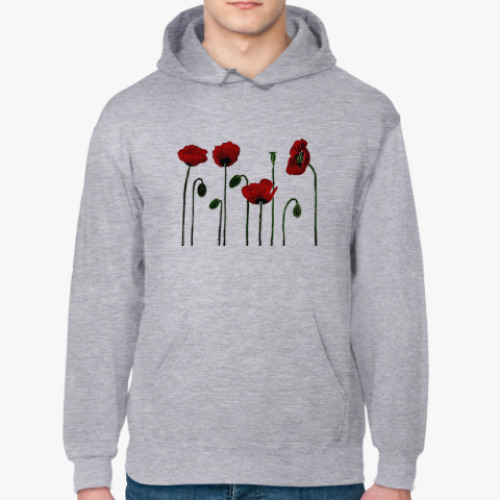 Толстовка худи с принтом Маки