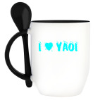 Кружка с ложкой