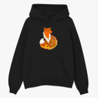 Толстовка худи оверсайз