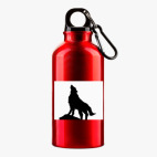 Металлическая бутылка 400 мл UV-DTF