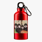 Металлическая бутылка 400 мл UV-DTF