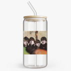 Банка с бамбуковой крышкой