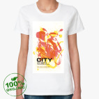 Женская футболка органик
