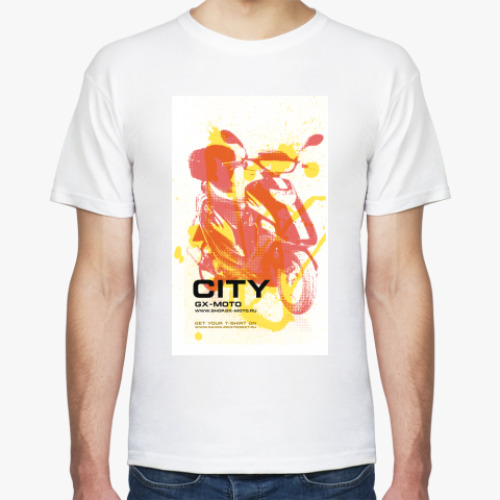 Футболка с принтом Gx-Moto City 01