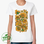 Женская футболка органик